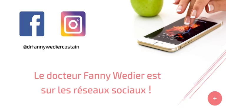 Le docteur Fanny Castain est sur intagram et facebook